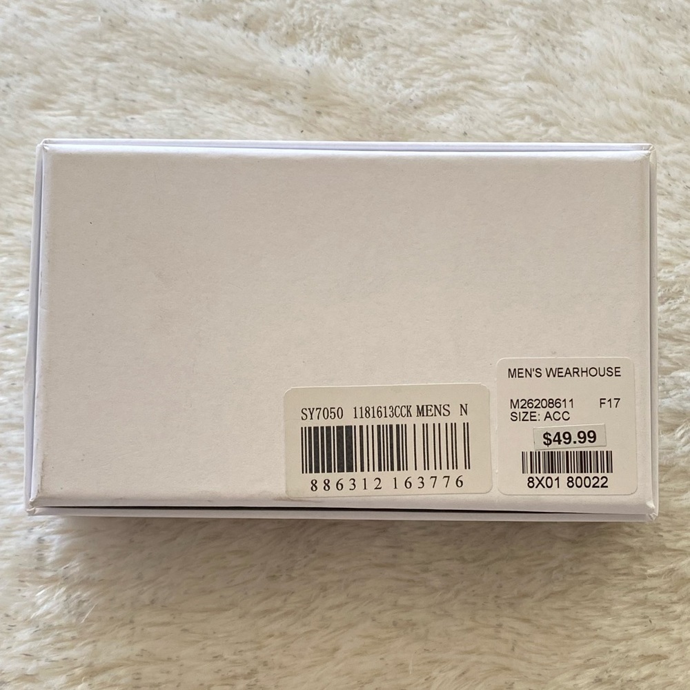 Calvin Klein Gray & Coral Stripe
Bow Tie. NWT - Picture 5 of 5
